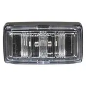 Narva 9-33V LED Rear End Outline Marker Red With Black Base, Clear Lens & 0.5M Cable 10 Pack - 98032/10