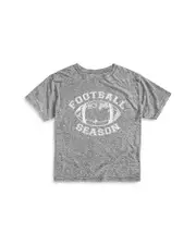 Retro Brand Boys' Football Season Tri Blend Crewneck Tee - Little Kid