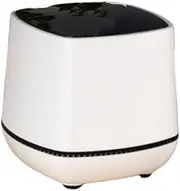 SHOWERORO Portable Wired Mini Speaker USB Powered Desktop Sound System with Bass for Use Compact Design for Laptops and Sleek White Finish