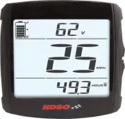 Koso North America BB026010 XR-01 GPS Speedometer with Sensor