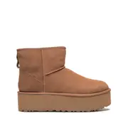 [Ugg] Ugg Classic Mini Platform "Chestnut" Boots 36 IT BROWN