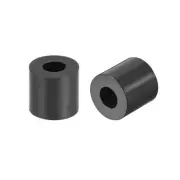 ABS Round Spacer Washer 3.2mm ID 7mm OD 7mm Height for M3 Screws Black 250Pcs