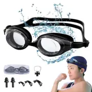 [GOKEI] Swimming Goggles with Prescription Lenses for Myopia Anti-Fog UV