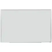 J.Burrows Porcelain Whiteboard Silver 1800 x 1200mm