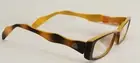 Borghese Fashion Reading Glasses Yellow & Brown +1.75 Diopter