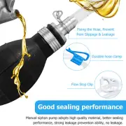 Gas Siphon Pump Manual Gasoline Transfer Siphon Pump Hand Fuel Water Oil xiyov