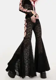 [Current Mood] Know U Want Me Lace Flare Pants