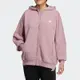 adidas 上衣 女款 長袖上衣 帽T 運動 粉紫 HM2811