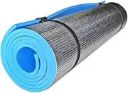 Camping Mat Aluminum Film EVA Double-Sided Insulated Roll Mat Moisture-Proof Camp Mattress Dustproof Waterproof Sleeping for Park Yoga Picnics Fishing 70.87x19.69x0.24 inch, Camp Mattress, Campi