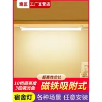 在飛比找ETMall東森購物網優惠-LED磁吸鐵超亮無極調光閱讀燈