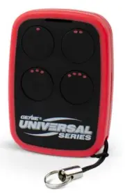 Genie GU4T-BX Garage Door Opener Universal Remote, Four Button 433.92 MHz