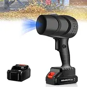 Car Blower, 1050w Cordless Car Dryer, Portable Handheld Car Air Blower, Electric Blower with Battery and Charger, Jet Dry Mini Blower, for Dust Removal During House Construction