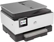 HP OfficeJet Pro 9010 All-in-One Wireless Printer, Instant Ink Ready, Print, Scan, Copy from Your Phone and Voice Activated (Works with Google Assistant), Gray