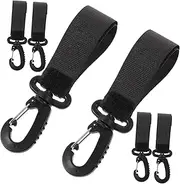 UPKOCH Baby Stroller Hanging Hooks Diaper Bag Clips for Stroller 6 Pack Plastics Stroller Hangers