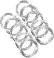 DIY Aluminum Wire for Crafts 10 Rolls Bonsai Wire 1mm Diameter Bonsai Tree Training Wire Aluminum Bonsai Wires Garden Supplies