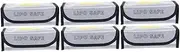 3sets Battery Protective Pouch Fireproof Explosion Storage Bag for Safe Battery Storage Lightweight Portable Design 2pcs*3