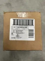 Leviton Cat6A Shielded Jack, White 122-6ASJK-SW6 Sealed Box 25 Count