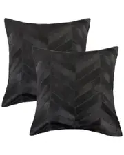 Natural Group Pack of 2 Torino Chevron Pillow
