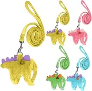 Ferret Harness, Ferret Leash, Ferrets Harness and Leash Set with Safe Bell, Ferrets Collar Small Animals Vest Harnes for Puppy, Teacup Dog and Other Small Pet (Yellow)