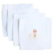 Lettermade Elton John Embroidered Cocktail Napkins - Set of 4