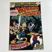 Stan Lee Autographed Howard The Duck #1 Cover Print 8x12 Signed COA Hologram