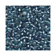 Miyuki Seed Beads 6/0 6-148S Silver Lined Aqua Blue Glass 20g Glass Rocaille