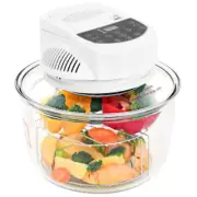 NNEVL Halogen Convection Oven with Extension Ring and Digital Timer 1400 W 17 L
