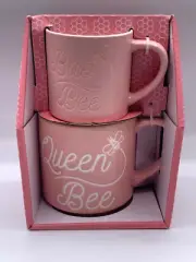 Queen Bee/Bae Bee Mother's Day cup SET in ORIGINAL BOX from Sheffield Home