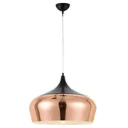 Polk Pendant Light - Copper/Black