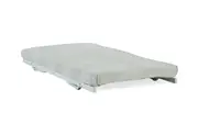 FUNES White Single Trundle Bed