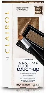 Clairol Root Touch-Up Temporary Concealing Powder, Light Brown Hair Colour, 1 Count