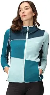 [REGATTA] Womens/Ladies Walbury VI Marl Full Zip Fleece Jacket (UK Size: 12 UK) (Sea Haze/Reflecting Lake)