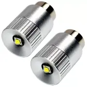 2x Ultra Bright 300Lm High Power 3W LED Upgrade Bulbs for Maglite S2 ST2 Series