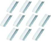 Set of 10 Bamboo Hot Towel Holder, White/Silver [Hot Towel Holder]