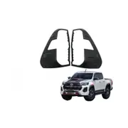 Black Rear Tail Light Lamp Cover For Toyota Hilux Rogue 2020 2021 2022 SR5