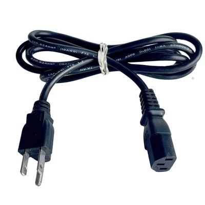BEHRINGER B115D Speaker AC Power Cord Cable (5/6ft) NEMA-C13
