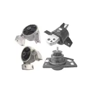 Musashinok Full Engine Mount Kit for Kia Rio JB 1.4L 1.6L 4Cyl 05-11 LH Genuine