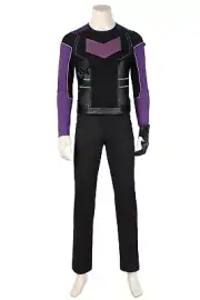 Hawkeye Clinton Barton Full Set Uniform Cosplay Costume Halloween