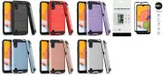 For Samsung Galaxy A01 S111DL SM-A015 Slim Metallic Hybrid Cover Phone Case