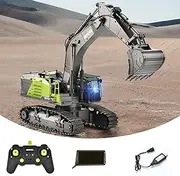 Wheelfun Huina 1/14 593 Toys Model RC Excavator Car Gift Battery 2.4G Remote Control 22Ch
