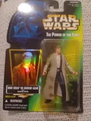 Hasbro 1996 Power Of The Force Han Solo With Endor Gear