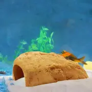 Fish Tank Hideout Resin Fish Tank Ornament for Small Fishes Shrimps Turtles