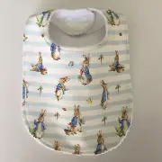 Handmade Baby Bib ~ Peter Rabbit Print