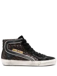 在飛比找Farfetch優惠-Slide glitter high-top sneaker