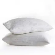 Memory Foam Pillows 2 Pack, Queen Size Bed Pillows for Sleeping, Adjustable Pill
