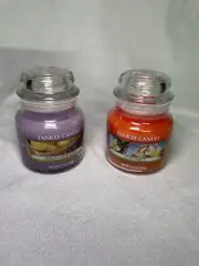 Yankee Candle 3.7 Oz Small Lemon Lavender & Luau Party New