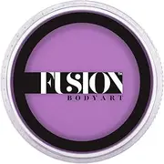 Fusion Body Art Pro Face Paint | Prime Fresh Lilac (32g), Professional Quality Water Activated Face & Body Paint Supplies - Single Makeup Cake – Hypoallergenic, Non-Toxic, Safe, Vegan