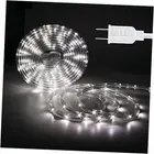 LED Rope Lights, 16.4 Feet Daylight Flat Flexible Strip Light, Plug in Novelty