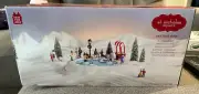 NIB St. Nicholas Square Christmas Village - Skating Rink