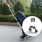 Folding Hand Truck Portable Wheel Barrow Cart Trolley for Camping